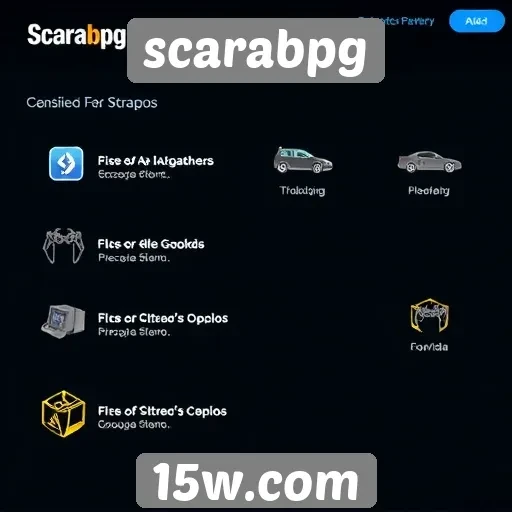 Recursos exclusivos do site scarabpg para jogadores
